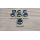 Fuji AH25-F Push Button AH25F Green (Pack of 7) - Used