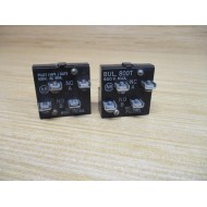 Allen Bradley 800T-PB16G Green Push Button Contact Only (Pack of 2) - Used