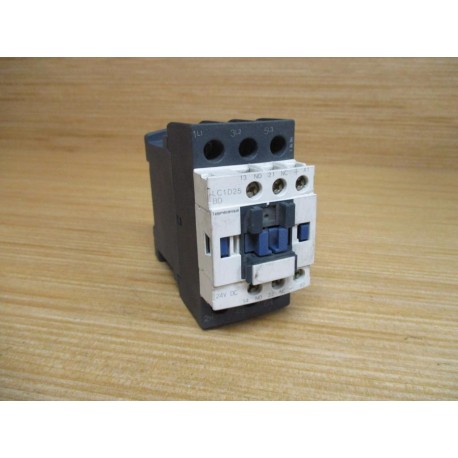 Telemecanique LC1-D25BD Schneider Contactor W LAD4TBDL WO Cover - Used