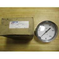 Ametek P 844 U Pressure Gauge P844U 14 NPT 0-200