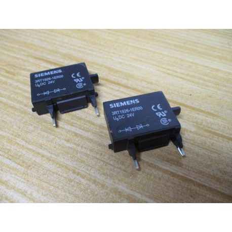 Siemens 3RT1926-1ER00 Surge Suppressor 3RT19261ER00 (Pack of 2) - New No Box