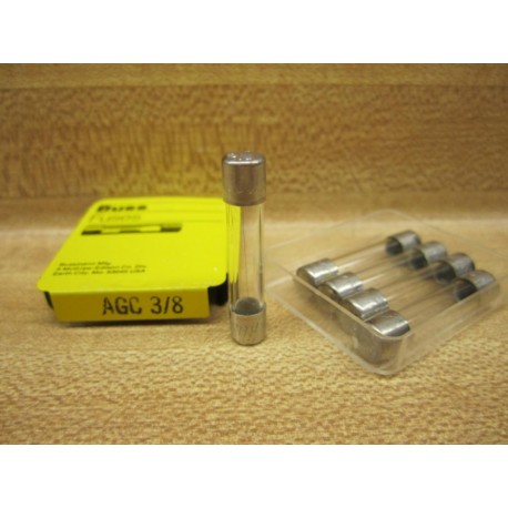 Buss AGC-38 Bussmann Fuse Cross Ref 6F008 Fine Wire Element (Pack of 10)