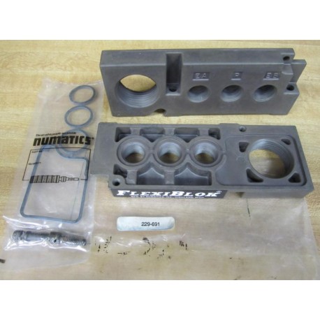 Asco Numatics 229-691 End Plate Kit 229691