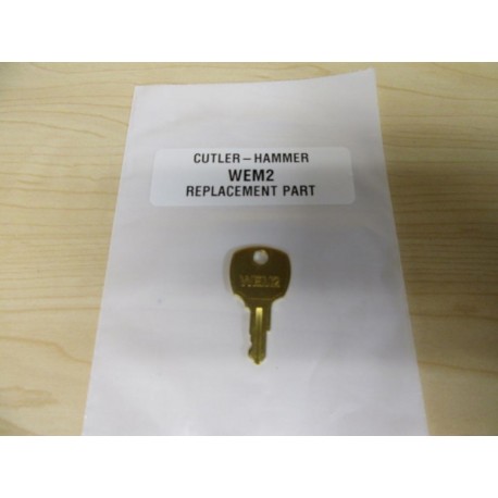 Cutler-Hammer Eaton WEM2 Key 786685466927 (Pack of 2)