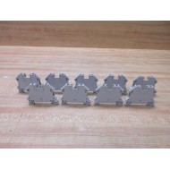 Weidmuller WDU4 Terminal Block Tan (Pack of 9) - Used