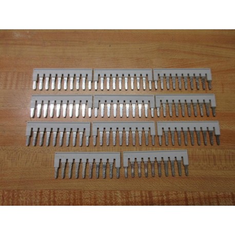 Schneider NSYTRAL410GR Plug-In Bridge FBS 10-6 GY (Pack of 11) - New No Box
