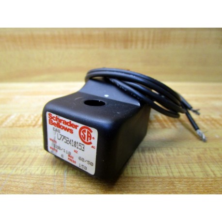 Shrader Bellows L7752410153 Solenoid Valve Shroud & Coil Only - New No Box