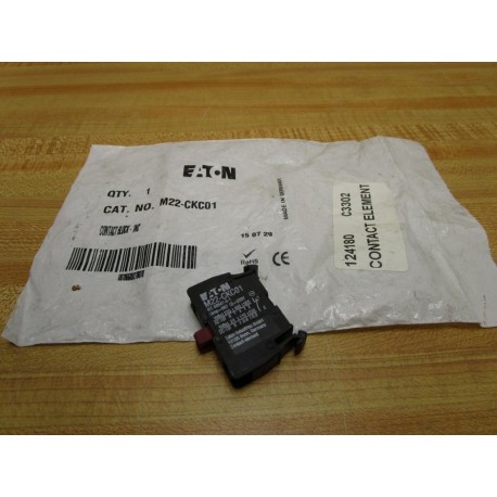 Eaton Moeller M22-CKC01 Contact Block M22CKC01