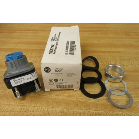 Allen Bradley 800T-FXT6D4 Red Push Button 800TFXT6D4 WO Cap 800T-XD4