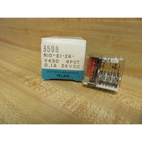 AMF Potter & Brumfield R10-E1-Z6-V430 Relay R10E1Z6V430
