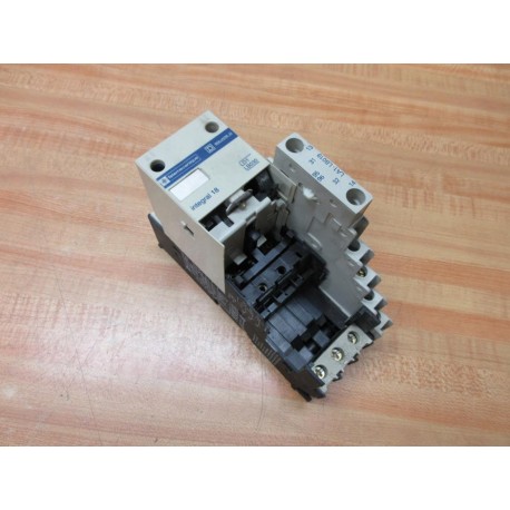 Telemecanique LD1 LB030 Motor Starter LD1LB030 WOut Protection Module - Used