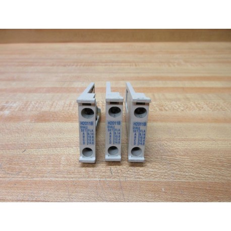 Eaton H2011B Cutler Hammer Heater H2011B-3 (Pack of 3) - Used