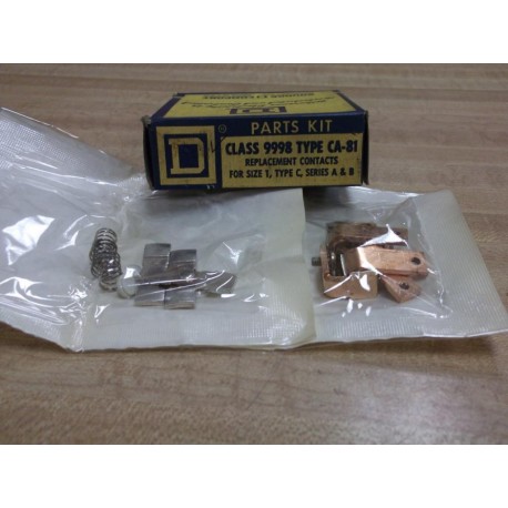 Square D 9998 CA81 Contact Kit 3 Pole