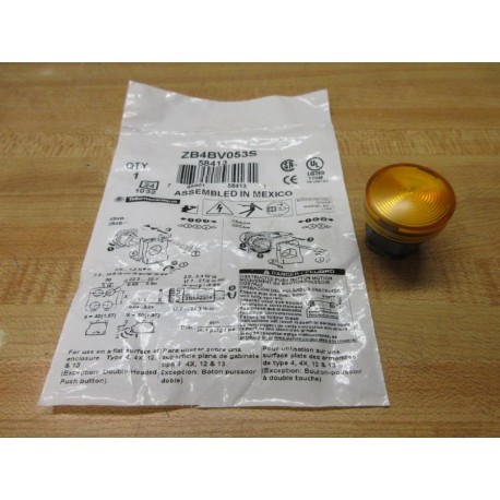 Telemecanique ZB4BV053S Pilot Light Head