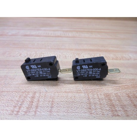 Micro Switch V7-2B27E9-000-4 Honeywell Switch (Pack of 2) - New No Box