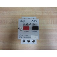 AEG 910-201-208 4-6.3A Starter MBS25 910-201-208-000 - Used