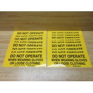 Brady 88283 DO NOT OPERATE Sign - New No Box