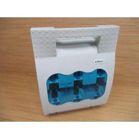 Wohner LTS-2 Fuse Switch Disconnector LTS2 Broken Edge - New No Box