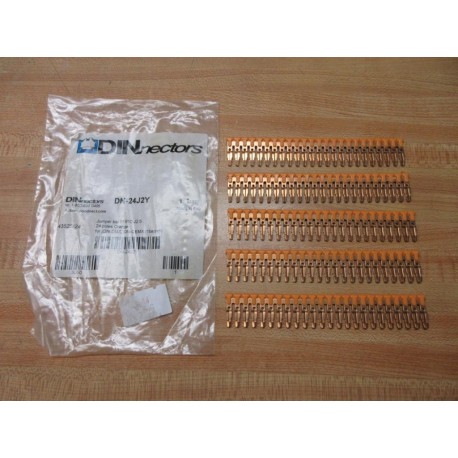 DINnectors DN-24-J2Y Jumper Bar DN24J2Y (Pack of 5)
