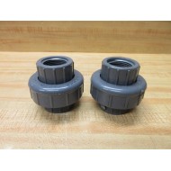 Lasco PVCI 1" SCH80 Union PVCI1SCH80 (Pack of 2) - Used