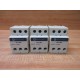 Telemecanique GV1-G04 Terminal Block GV1G04 (Pack of 3) - New No Box