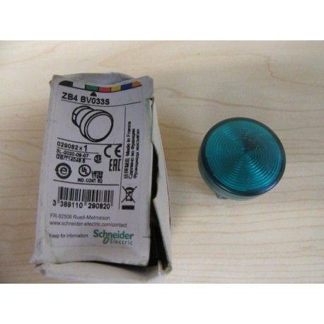 Schneider ZB4 BV033S Pilot Light