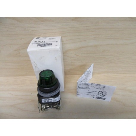 Allen Bradley 800H-QRH10G Pilot Light