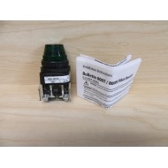 Allen Bradley 800H-QRH10G Pilot Light - New No Box