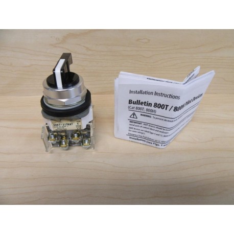Allen Bradley 800T-J17KA7 Selector Switch 800TJ17KA7 - New No Box