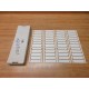 Allen Bradley 1492-M7X12 Marker Card Set 1492M7X12 Missing One Card