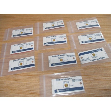 Telemecanique AR1-MA01 Marker Set AR1MA01 Partial - New No Box