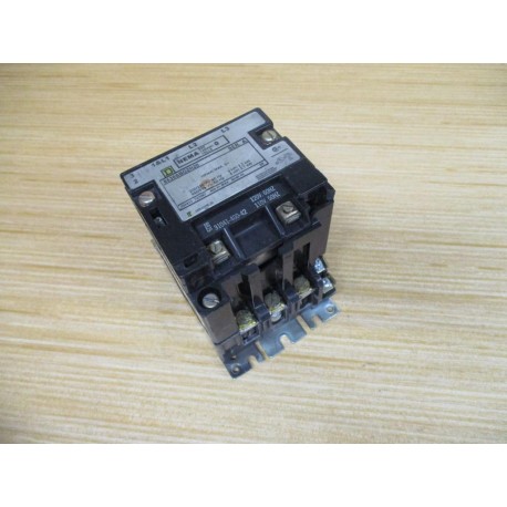 Square D 8536SBG2H20 Starter WO Relay - Used