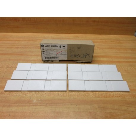 Allen Bradley 141A-TR3E Busbar End Cover 141ATR3E (Pack of 6)