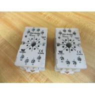 Allen Bradley 700-HN100 Relay Socket  700HN100 Series D (Pack of 2) - New No Box