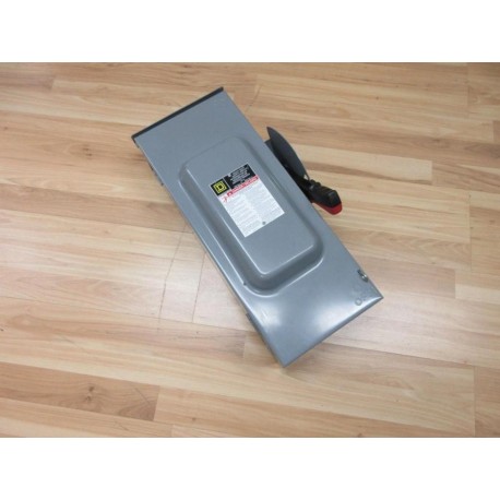 Square D H-363-RB Safety Switch H363RB Side Hinge - Used
