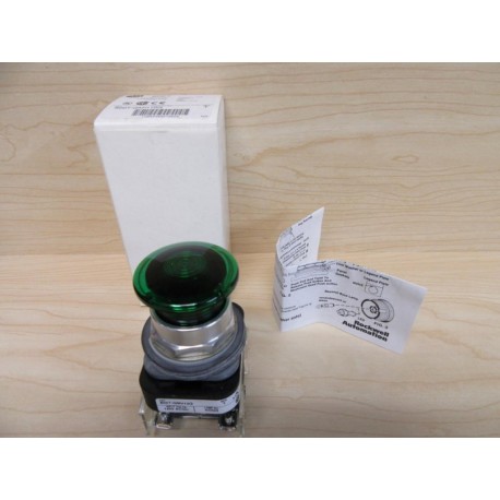 Allen Bradley 800T-QMH10G Push Button Switch