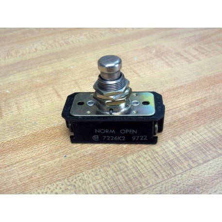 Cutler Hammer Eaton 7226K2 Push Button Switch