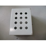 Hoffman E-12PBY25 Push Button Enclosure E12PBY25 - Used