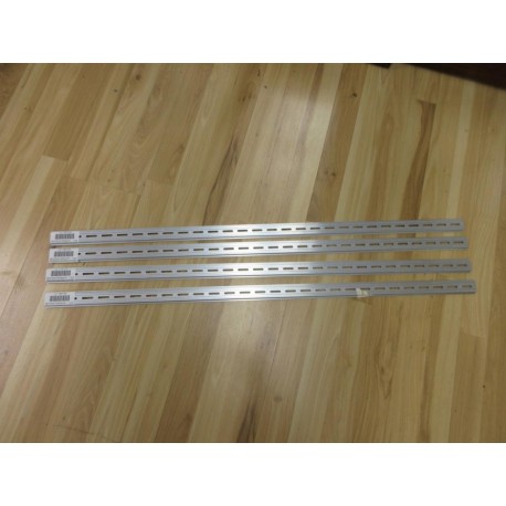 Grainger 18Z758 DIN Rail Mounting Rack (Pack of 4) - New No Box