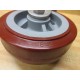 Colson 6X2 Caster Wheel 6" Rigid Plate, 4-5 SER.6" (Pack of 2) - Used