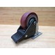 Colson 5X2 Caster Wheel 5" Swivel Plate, WTech-Lock Brake - Used