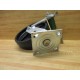 Generic 8X2 Caster Wheel Black, Swivel WPoly Cam Brake - Used