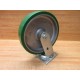 Albion PD0820019 Polyurethane Aluminum Wheel WSwivel Plate - New No Box