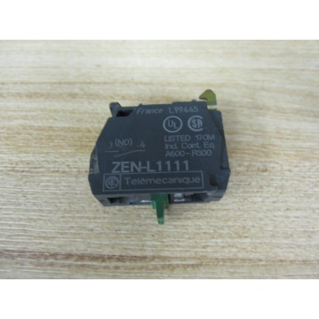 Schneider Telemecanique ZEN-L1111 Contact Block ZENL1111 - New No Box