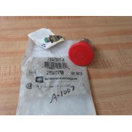 Telemecanique ZB2BT4 Red Button 25270 4B722