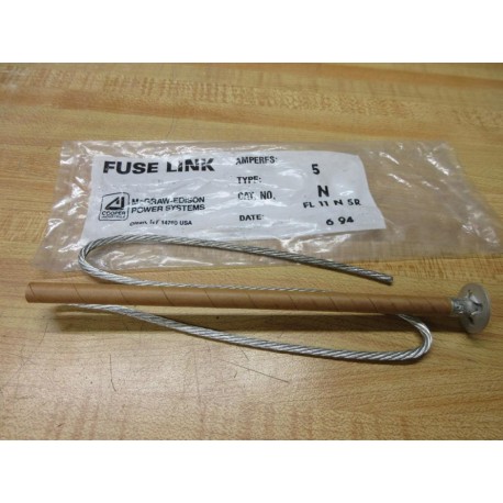 McGraw-Edison FL 11N 5R Cooper Fuse Link ME-5N-94G