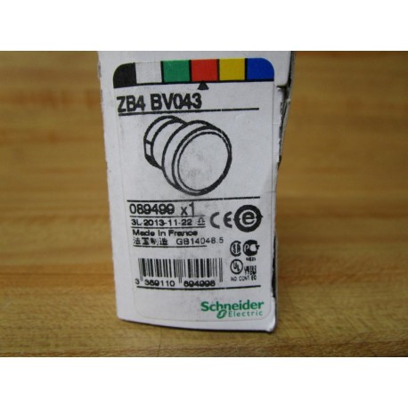 Schneider Telemecanique ZB4-BV043 Pilot Light 089499 6HP79