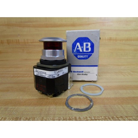 Allen Bradley 800T-FXP16RD4 Push Button W40171-002-01, W800T-XD4