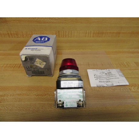 Allen Bradley 800T-QL24R Pilot Light 800TQL24R