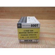 Allen Bradley 800T-H2B Switch 800TH2B EMPTY BOX ONLY!! Series B